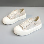 Damen modische Sneaker mit atmungsaktivem Obermaterial und elastischem Schnürsystem R&B