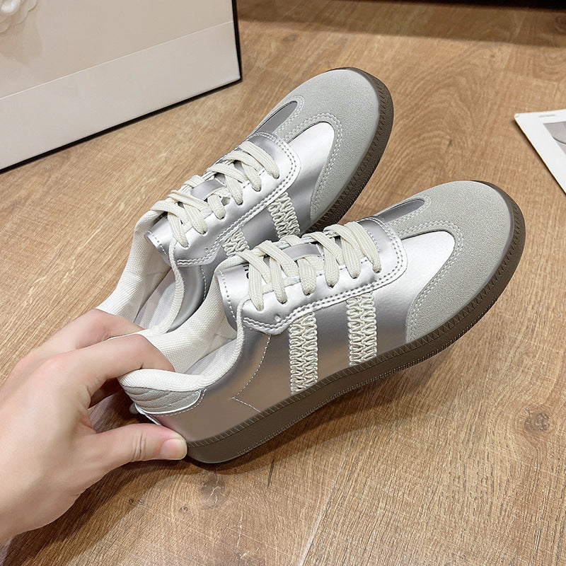 Damen Sportliche Sneaker mit reflektierendem Obermaterial und gepolsterter Innensohle R&B