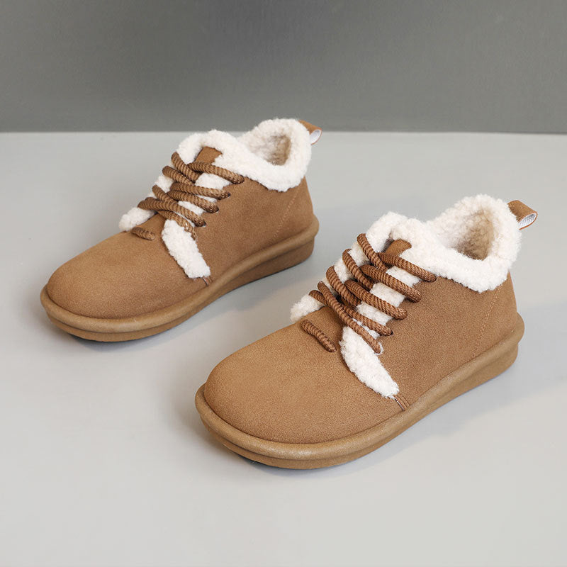 Damen gemütliche Sneaker mit kuscheligem Innenfutter R&B