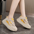 Damen Chunky Sneakers mit atmungsaktiver Oberstruktur und rutschfester Sohle R&B