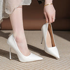 Damen schicke gewölbte Absatzpumps R&B