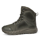 Damen robuste Outdoor-Schnürstiefel mit rutschfester Sohle und atmungsaktivem Obermaterial