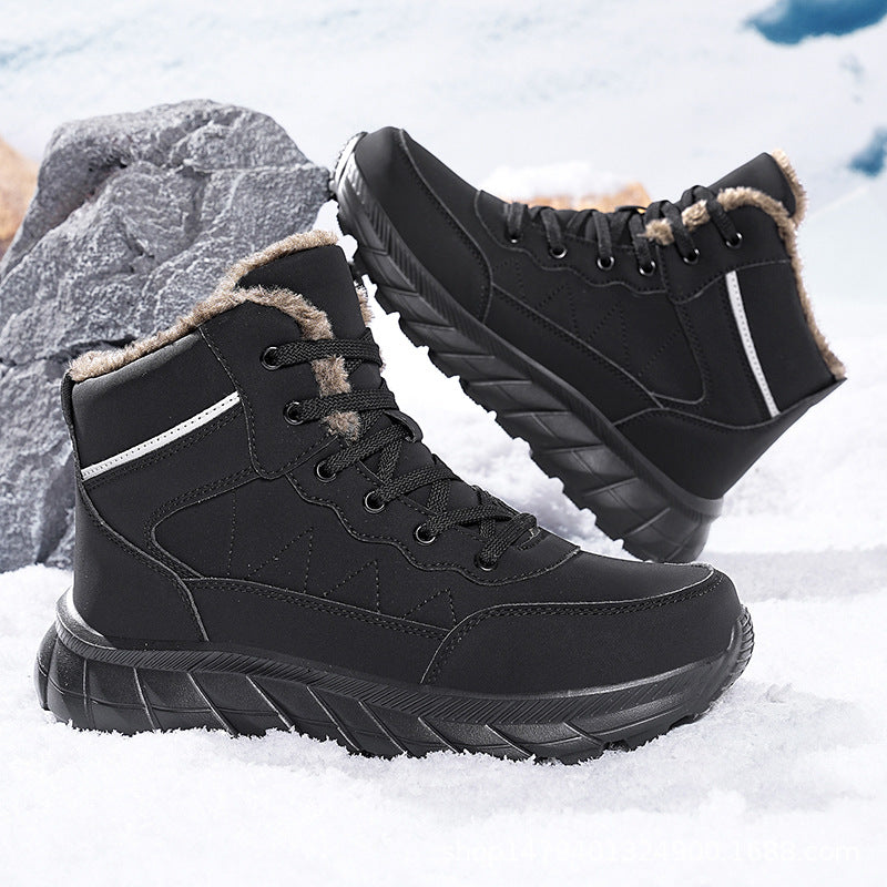 Damen Hohe Winterstiefel mit kuscheligem Futter und griffiger Sohle R&B