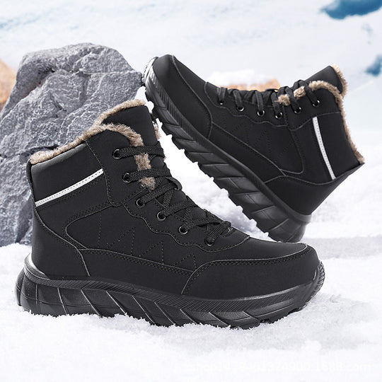 Damen Hohe Winterstiefel mit kuscheligem Futter und griffiger Sohle R&B