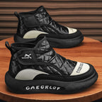 Damen modische Winterstiefel mit strapazierfähigem Obermaterial und rutschfester Sohle R&B