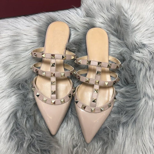 Damen elegante Slingback-Pumps mit funkelnden Strassdetails R&B