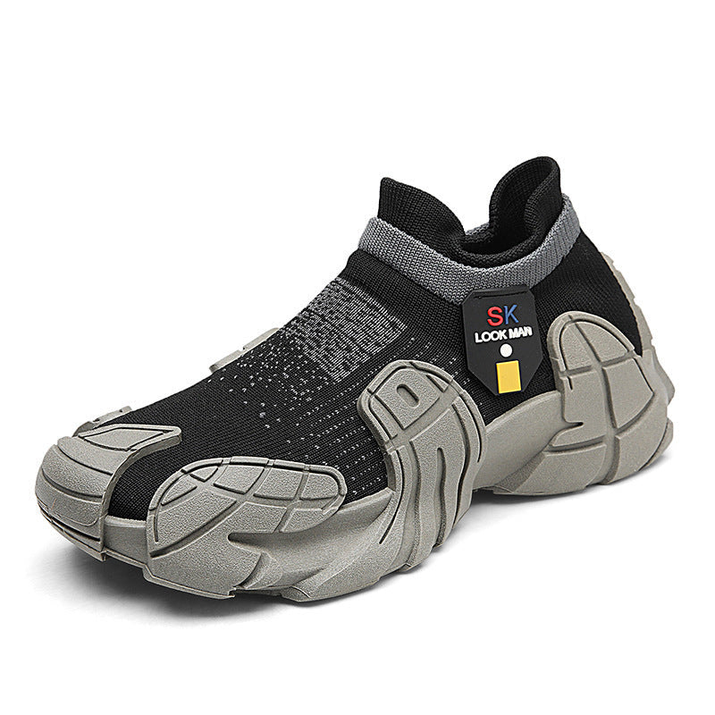 Damen Sportliche Slip-On Sneakers mit rutschfester Sohle und flexiblem Design R&B