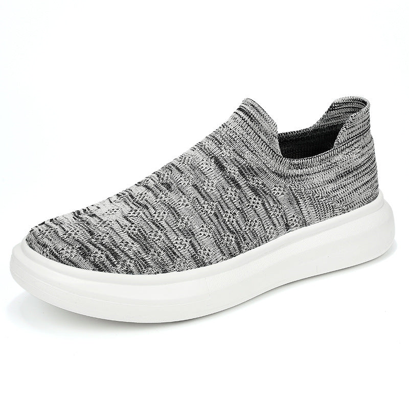 Unisex nan leichter Strick-Slipper mit perforierter Atmungsstruktur und dämpfender Leichtsohle R&B