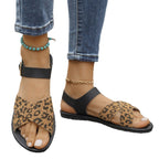 Damen Komfortable Riemensandalen mit modischem Lochmuster R&B