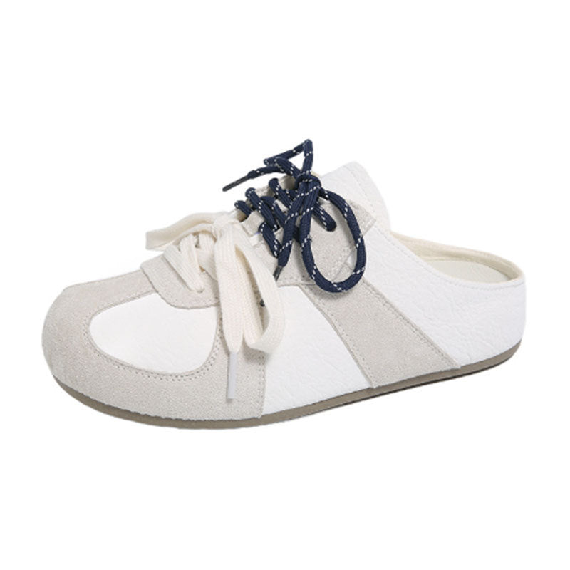 Damen lässige Schnür-Slipper R&B