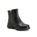 Damen modische Winterstiefel mit bequemer Innenpolsterung und rutschfester Sohle R&B