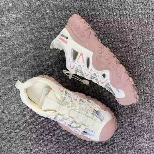 Damen Sportliche Sneakers mit dämpfender Sohle und innovativem Schnürsystem R&B