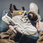 Damen Sportliche Chunky Sneakers mit atmungsaktiver Mesh-Oberfläche und stabiler Profilsohle R&B