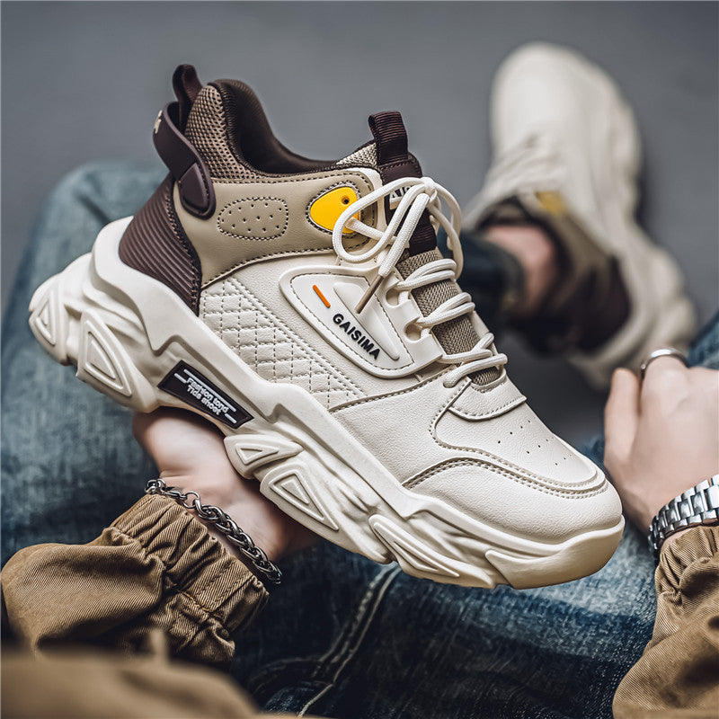 Damen Sportliche Chunky Sneakers mit atmungsaktiver Mesh-Oberfläche und stabiler Profilsohle R&B