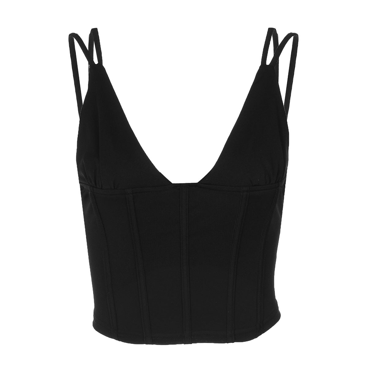 Damen Elegant geschnittenes Bustier-Top mit Spaghetti-Trägern R&B