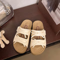 Damen Sandalen mit modischem Schleifen-Design und komfortabler Sohle EB