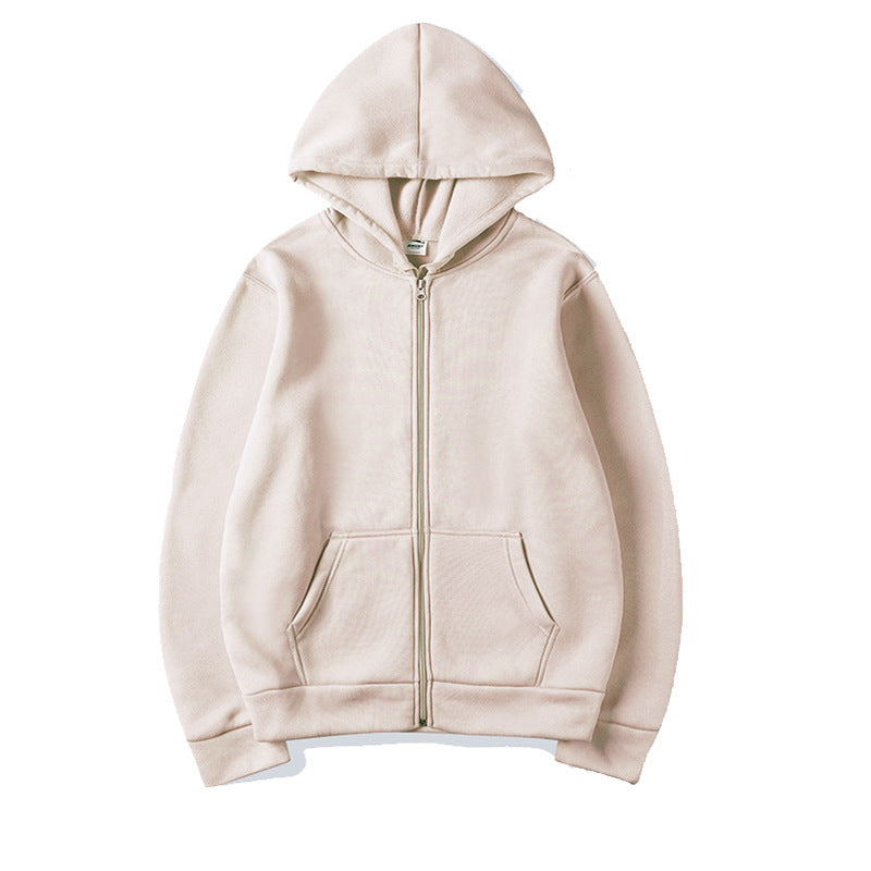 Damen Kapuzensweatshirt mit durchgehendem Reißverschluss und seitlichen Taschen R&B