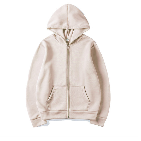 Damen Kapuzensweatshirt mit durchgehendem Reißverschluss und seitlichen Taschen R&B