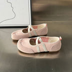 Damen Ballerinas mit feiner Lederoberfläche und komfortabler Sohle R&B