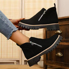 Damen Slip-On Boots mit robustem Profil und komfortabler Einlage R&B