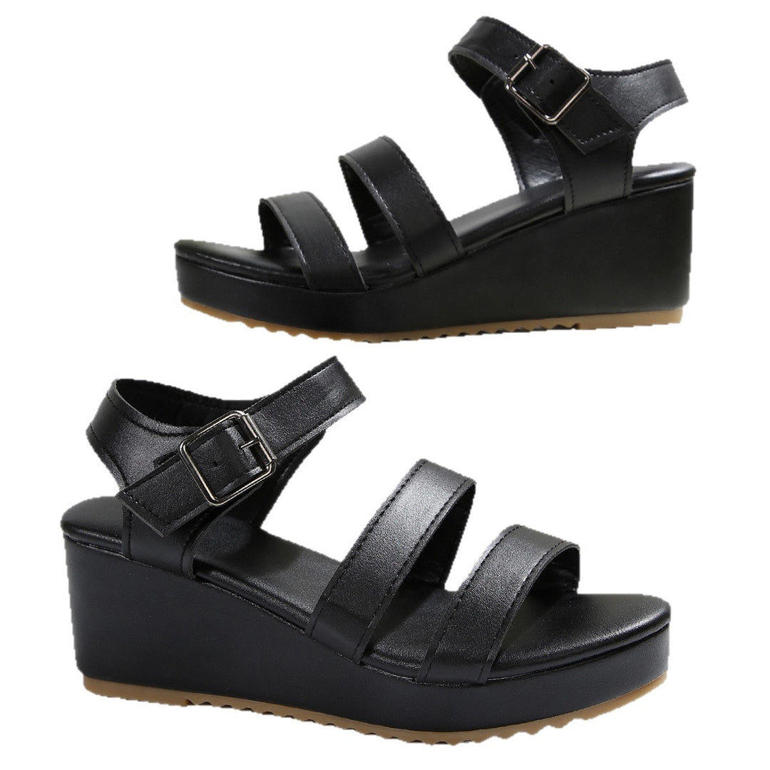 Damen Komfortable Wedge-Sandalen R&B
