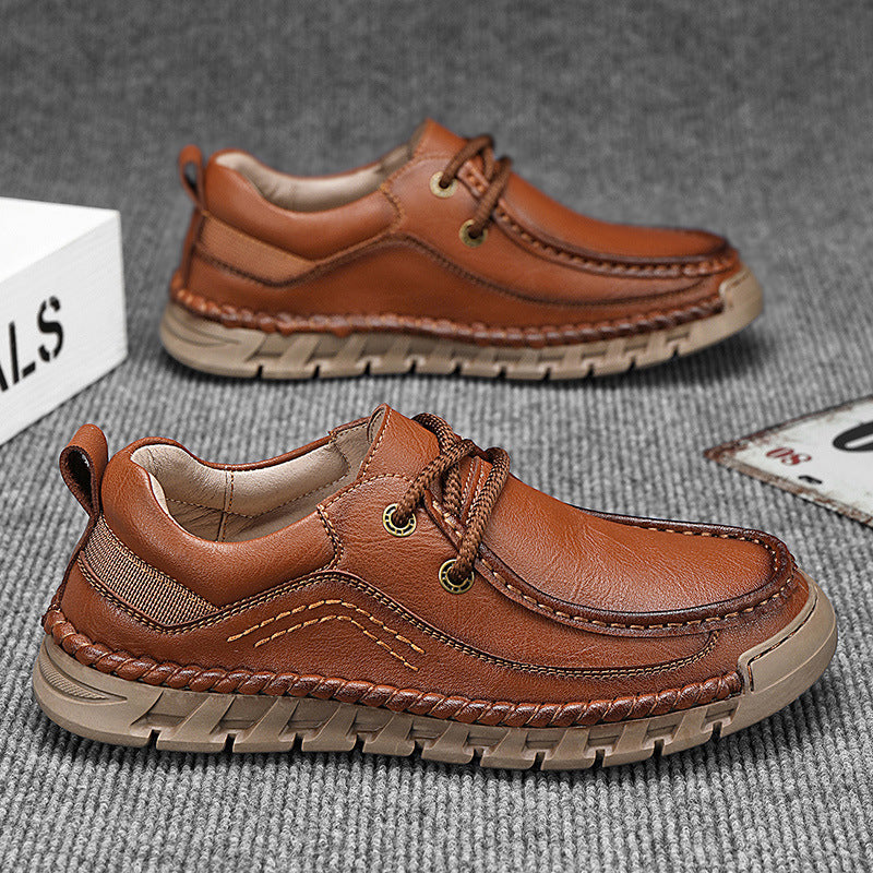 Herren Bequeme und robuste Schnürschuhe mit rutschfester Sohle R&B