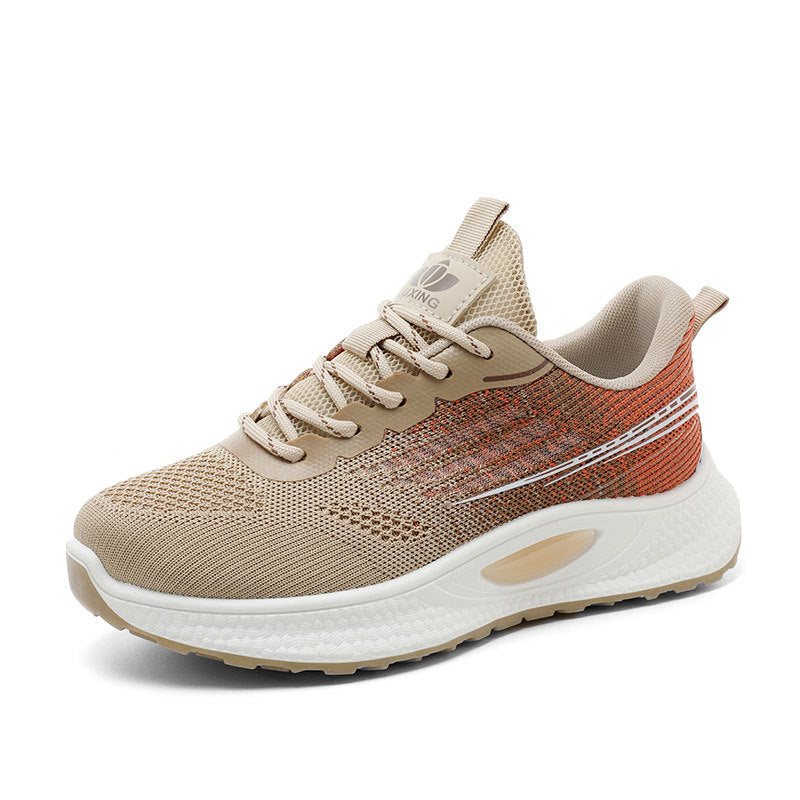 Damen Sportliche Freizeitsneaker mit atmungsaktivem Mesh-Obermaterial und dämpfender Sohle R&B