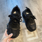 Damen Sportliche Sneakers mit atmungsaktiver Oberflächenstruktur und rutschfester Sohle R&B