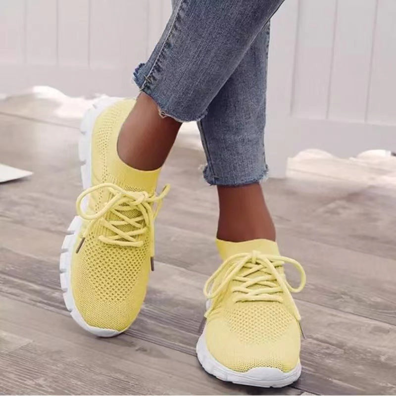 Damen Atmungsaktive Lauf-Sneakers mit flexibler Sohle R&B