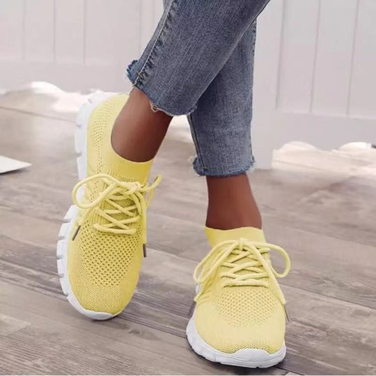 Damen Atmungsaktive Lauf-Sneakers mit flexibler Sohle R&B