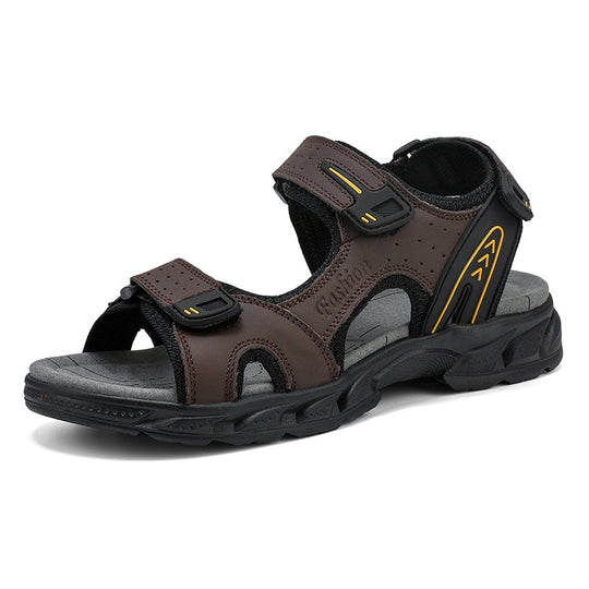 Herren Robuste Trekking-Sandalen mit verstellbarem Riemensystem R&B
