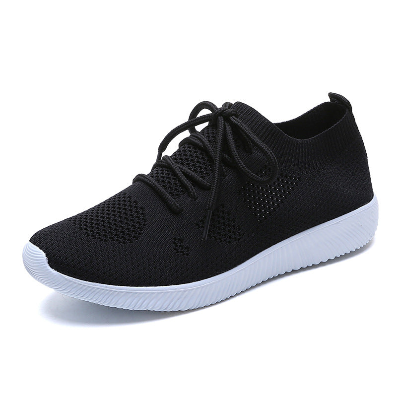 Damen Sportliche Strick-Sneaker mit atmungsaktivem Obermaterial R&B