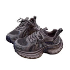Damen Sportliche Sneakers mit atmungsaktiver Mesh-Konstruktion und dämpfendem Sohlenprofil R&B