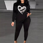 Damen Langarmshirt mit niedlichem Bärenmotiv und lässigem Schnitt R&B