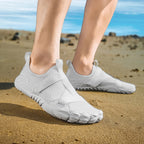 Damen Flexible und Wasserdichte Sportschuhe mit verstellbarem Klettverschluss