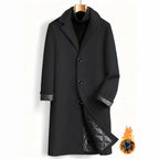 Herren eleganter Wollmantel R&B
