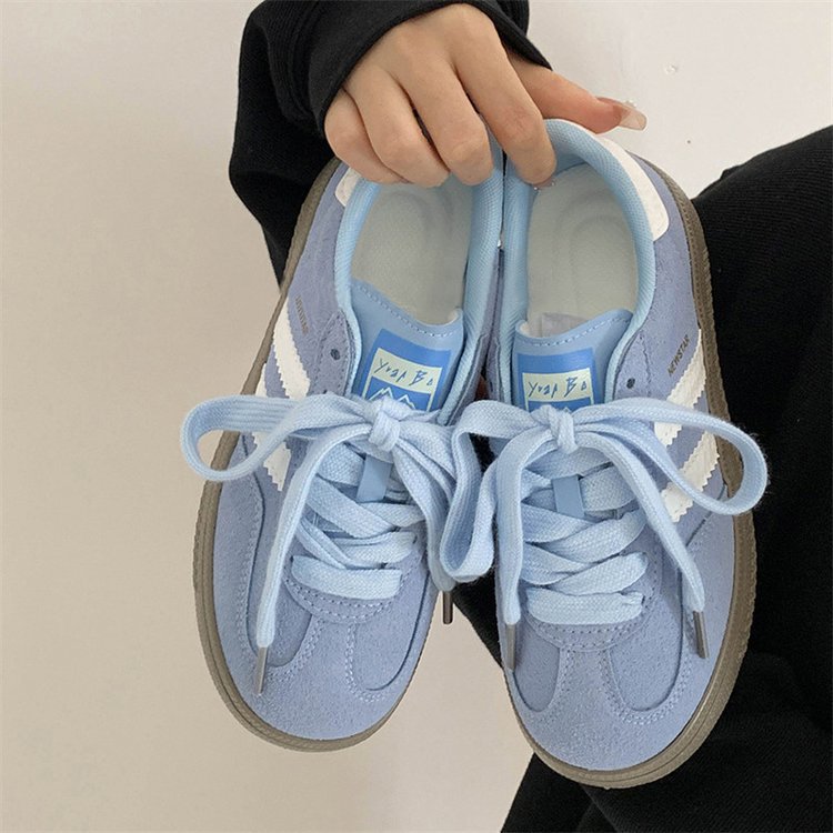 Damen Sportliche Sneakers mit reflektierenden Elementen und atmungsaktiver Oberflächenstruktur R&B