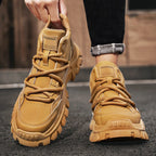 Damen Trendige High-Top Sneakers mit rutschfester Sohle und dämpfender Innenausstattung R&B
