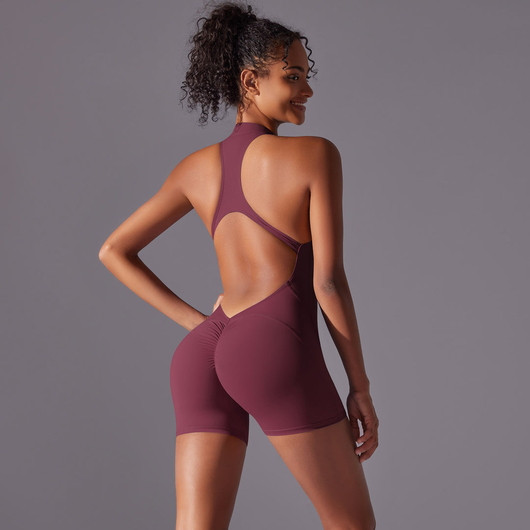 R&B | Schönheit zurück Onesie Yoga Kleidung