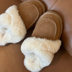 Damen Flauschige Clogs mit weichem Innenfutter R&B