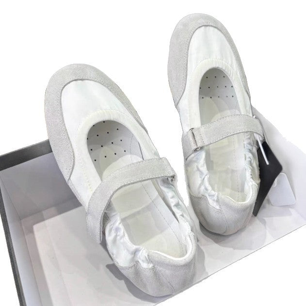 Damen elegante Mary Jane Ballerinas mit verstellbarem Riemchen R&B