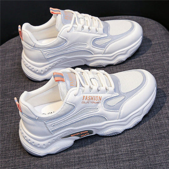 Damen Sportliche Sneaker mit atmungsaktivem Obermaterial und dämpfender Laufsohle R&B