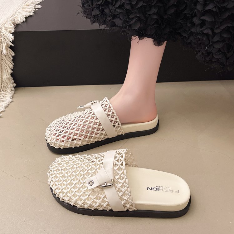 Damen moderne Slipper mit innovativem Waben-Design R&B