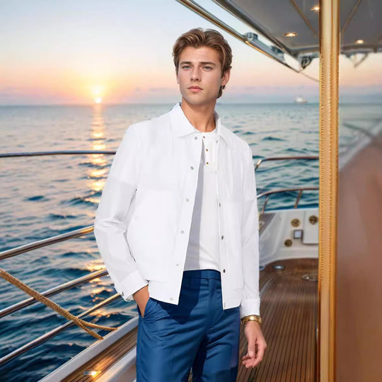 Herren leichte und stylische Übergangsjacke R&B