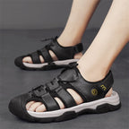 Damen Outdoor-Sandalen mit rutschfester Sohle und verstellbarem Schnellschnürsystem