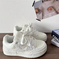 Damen Modische Sneakers mit innovativer Textur und rutschfester Sohle R&B