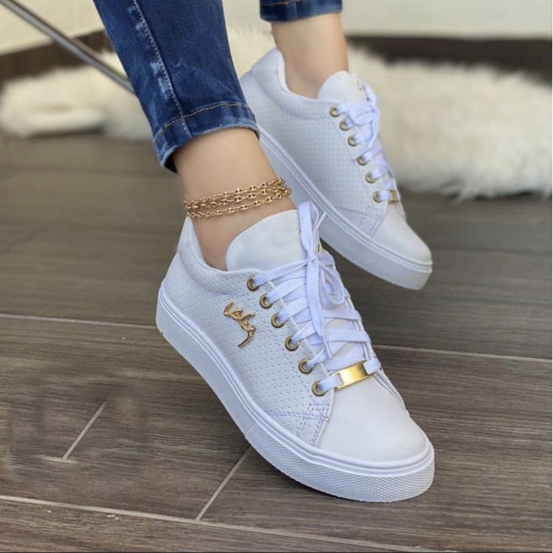 Damen Atmungsaktive Sneakers mit elegantem Metallakzent R&B