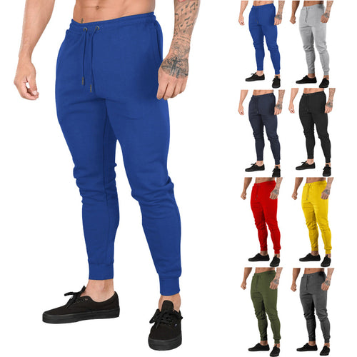 Herren Sportliche Jogginghose mit elastischem Bund und praktischen Reißverschlusstaschen R&B
