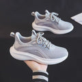 Damen Atmungsaktive Lauf-Sneaker mit stoßdämpfender Sohle und flexibler Struktur R&B