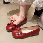 Damen Ballerinas mit verspieltem Schleifen-Design und komfortablem Innenfutter EB